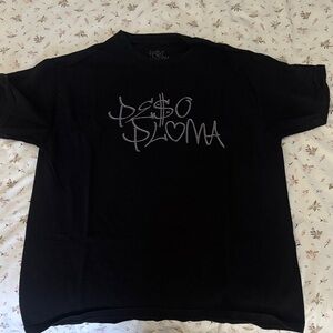 Peso Pluma merch black T-shirt